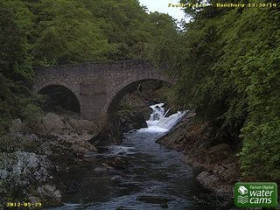 Imagen de vista previa de la cámara web Banchory - River Feugh